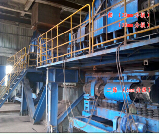 天柱320平米燒結(jié)機整粒系統(tǒng)篩分樓工程一篩二篩